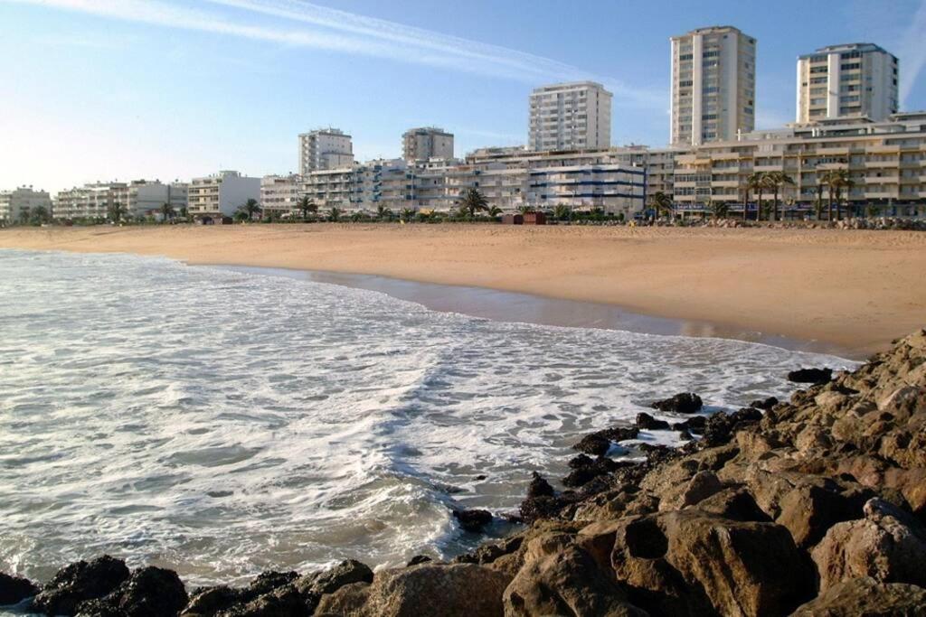 Apartamento Millenium Vista Mar- 2 Passos Da Praia Quarteira Buitenkant foto
